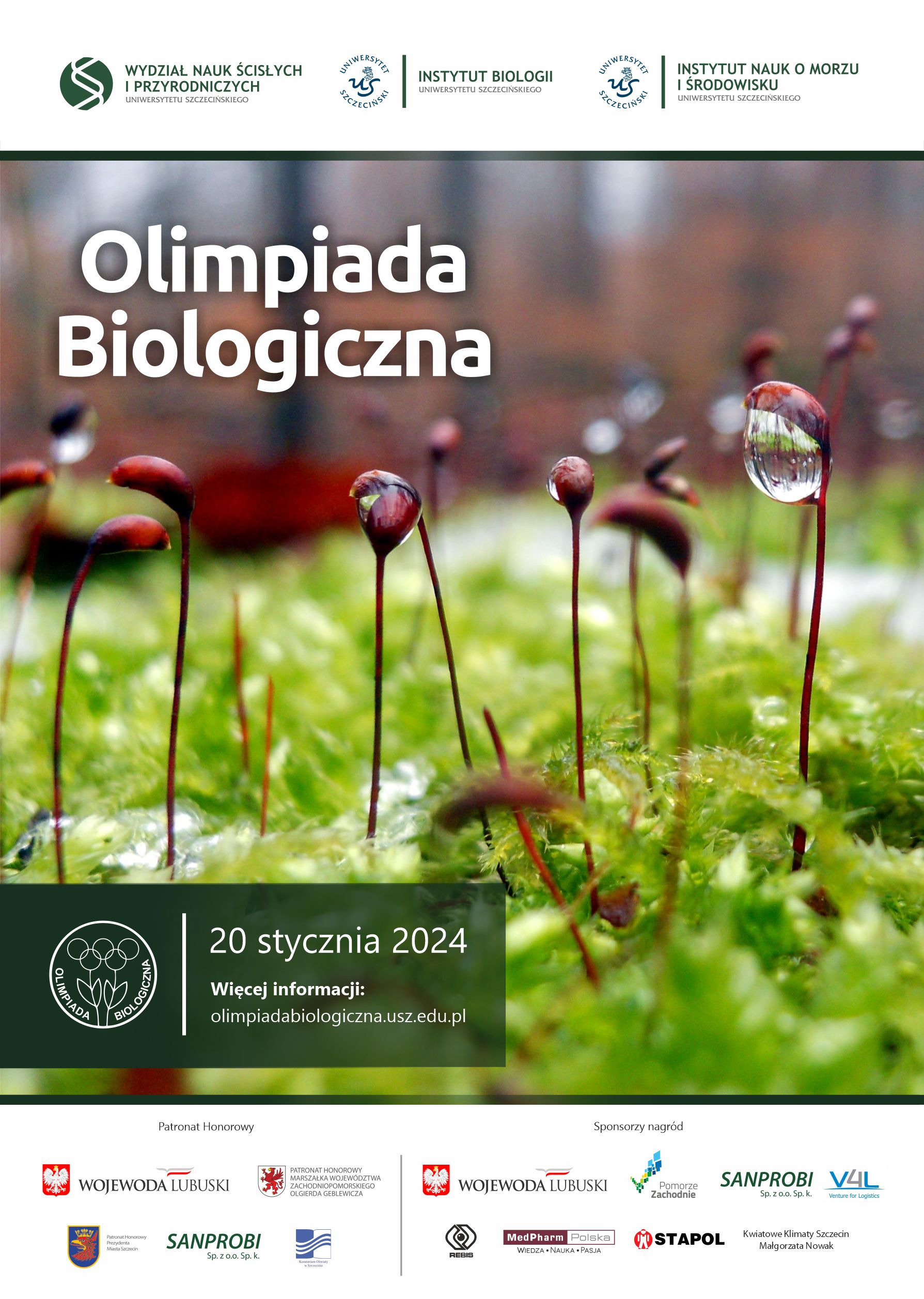 53 edycja Olimpiady Biologicznej dla szkół ponadpodstawowych