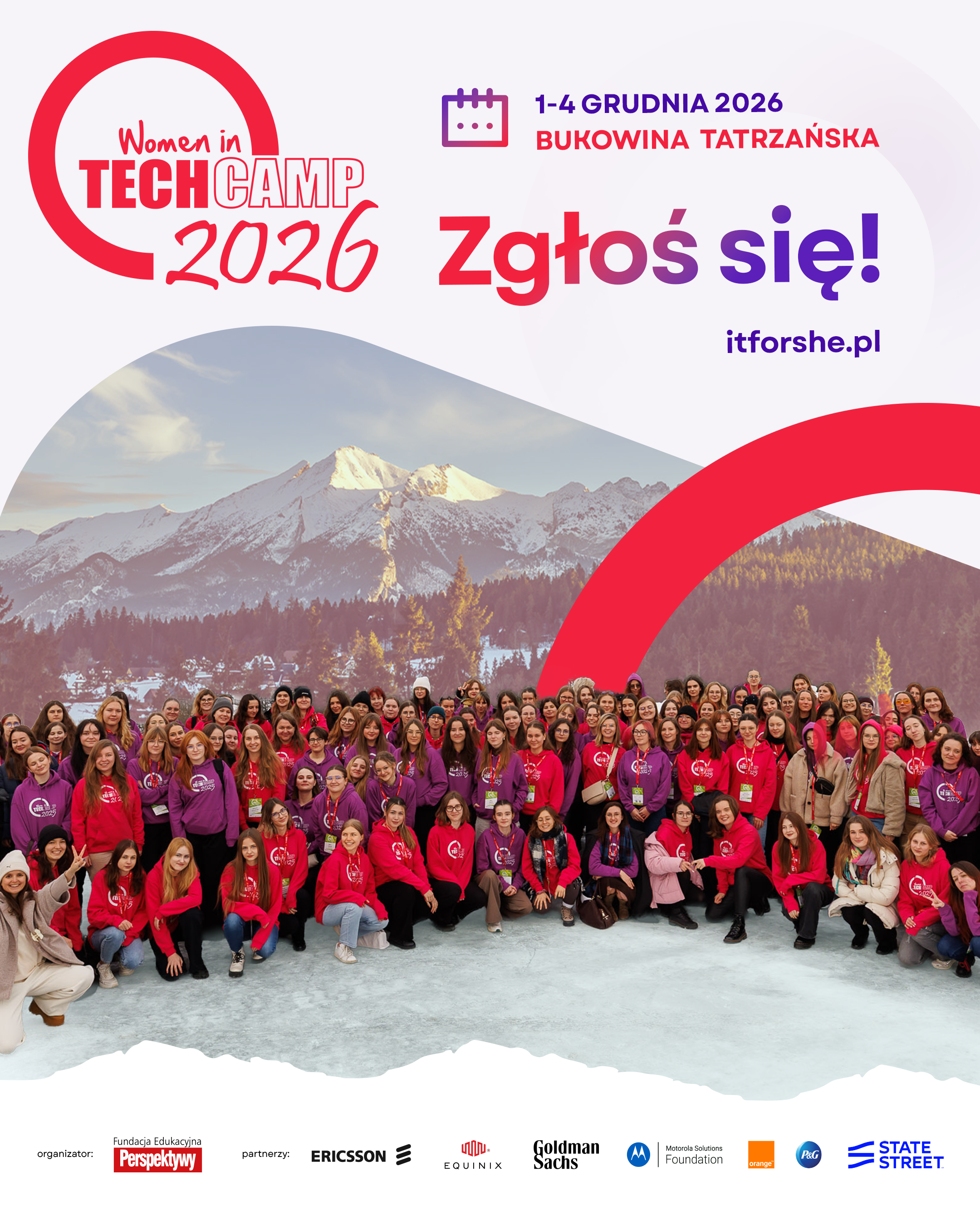 Zgłoś się na zimowy Women in Tech Camp 2026 i przeżyj niesamowitą przygodę!