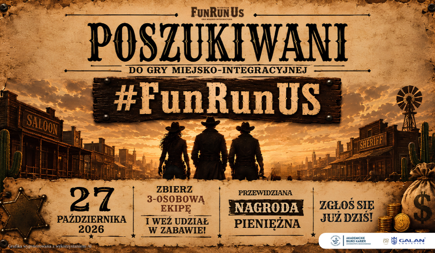 VI edycja gry miejsko-integracyjnej #FunRunUS!