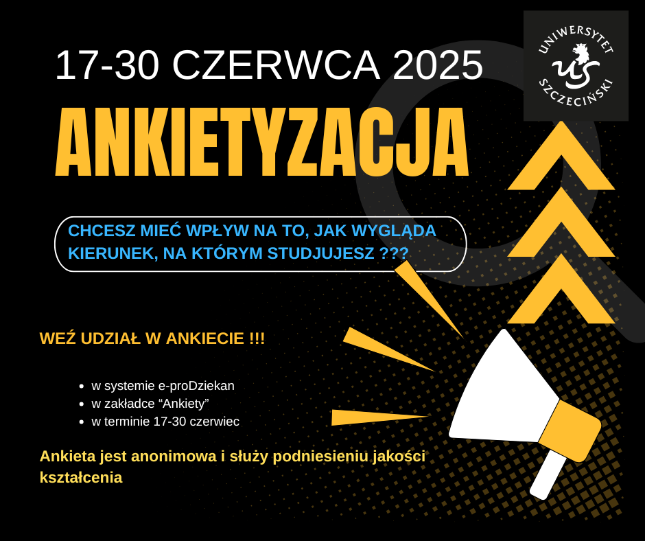 ANKIETYZACJA w semestrze letnim 2024/2025r.