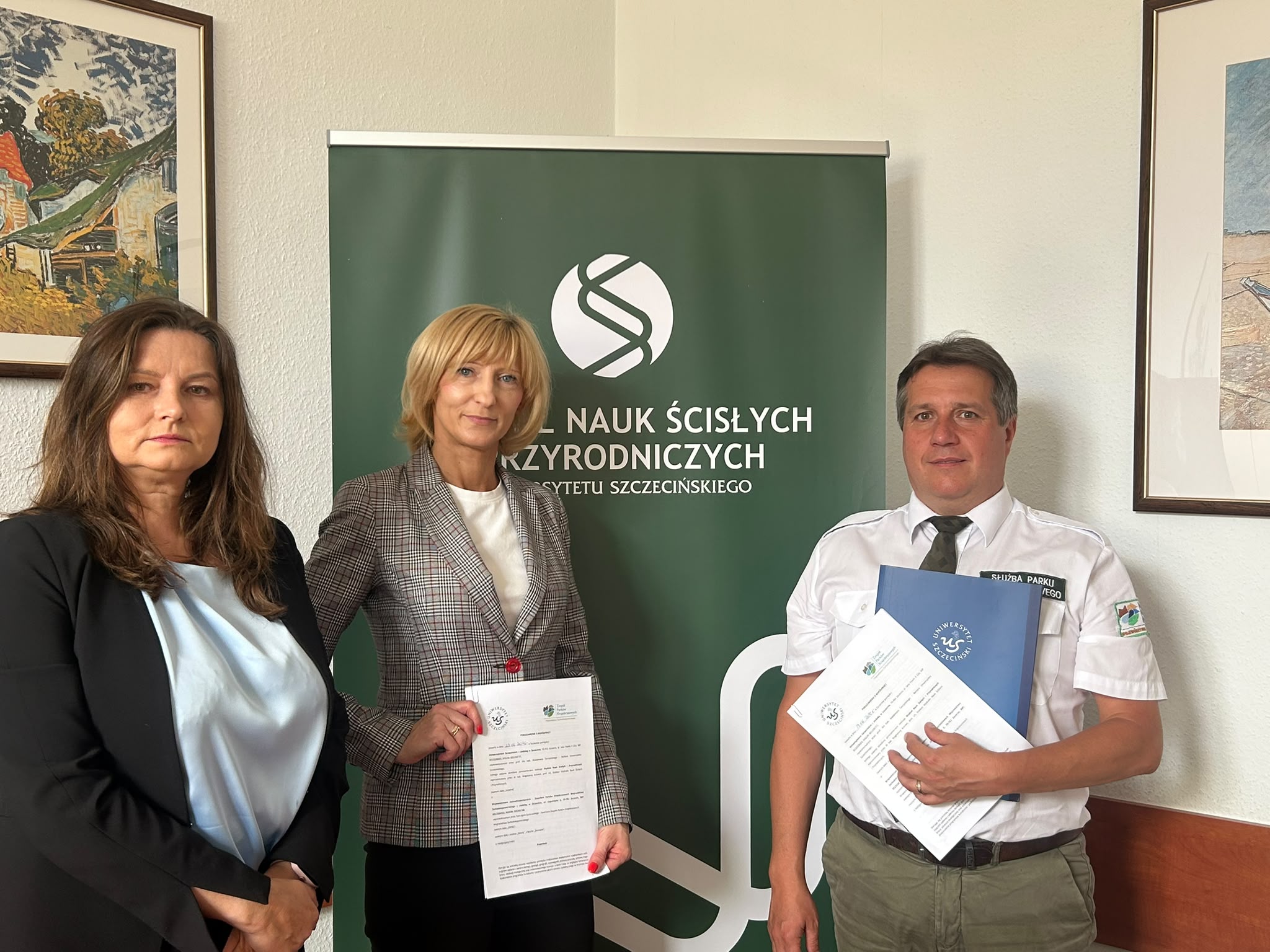 Podpisanie porozumienia o współpracy z Zespołem Parków Krajobrazowych Województwa Zachodniopomorskiego