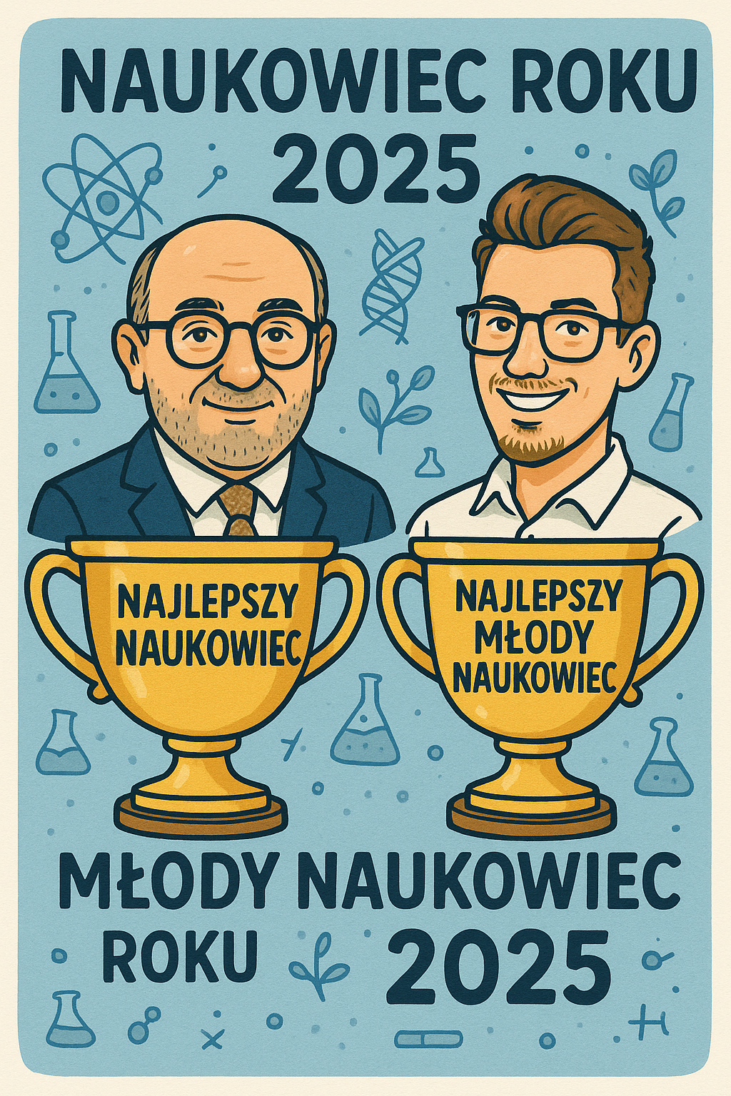 Rozstrzygnięcie Konkursu na Naukowca Roku 2025 i Konkursu na Najlepszego Młodego Naukowca 2025