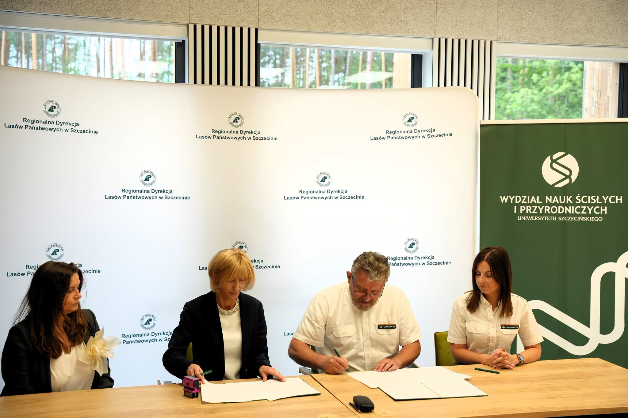 Regionalna Dyrekcja Lasów Państwowych w Szczecinie nowym partnerem Wydziału Nauk Ścisłych i Przyrodniczych