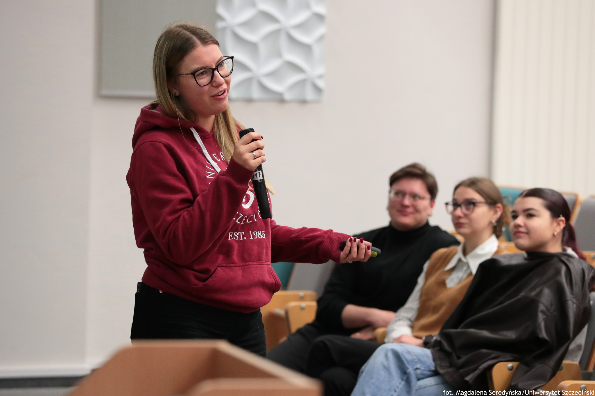 Wystąpienie Przewodniczącej Samorządu Studenckiego WNŚiP
