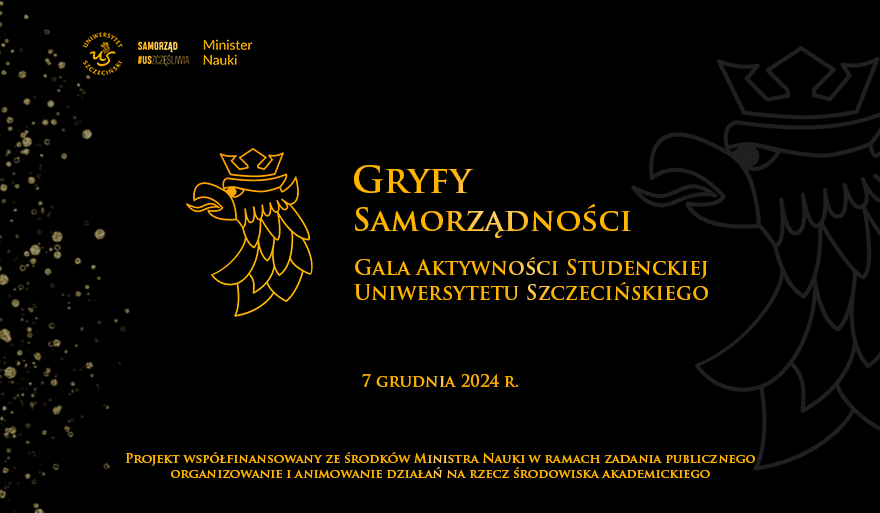 V edycja Gali Aktywności Studenckiej Gryfy Samorządności już 7 grudnia!