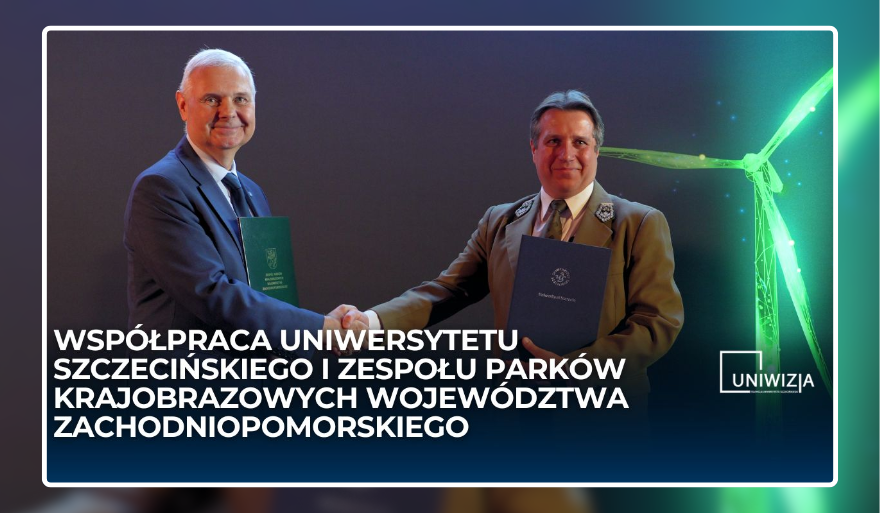 Podpisanie umowy z Zespołem Parków Krajobrazowych Województwa Zachodniopomorskiego